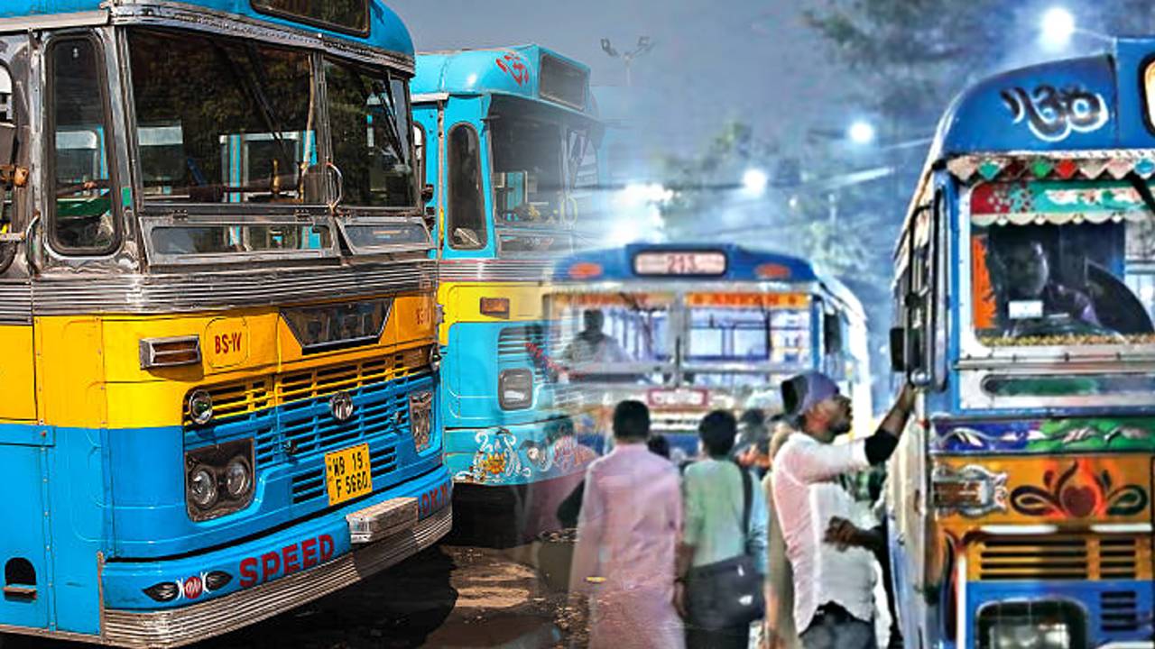 West Bengal Transport Department Bus