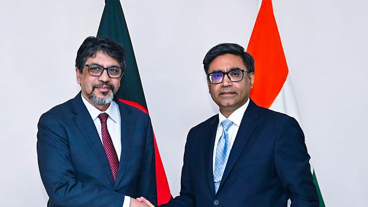 What did vikram misri say about India Bangladesh meeting