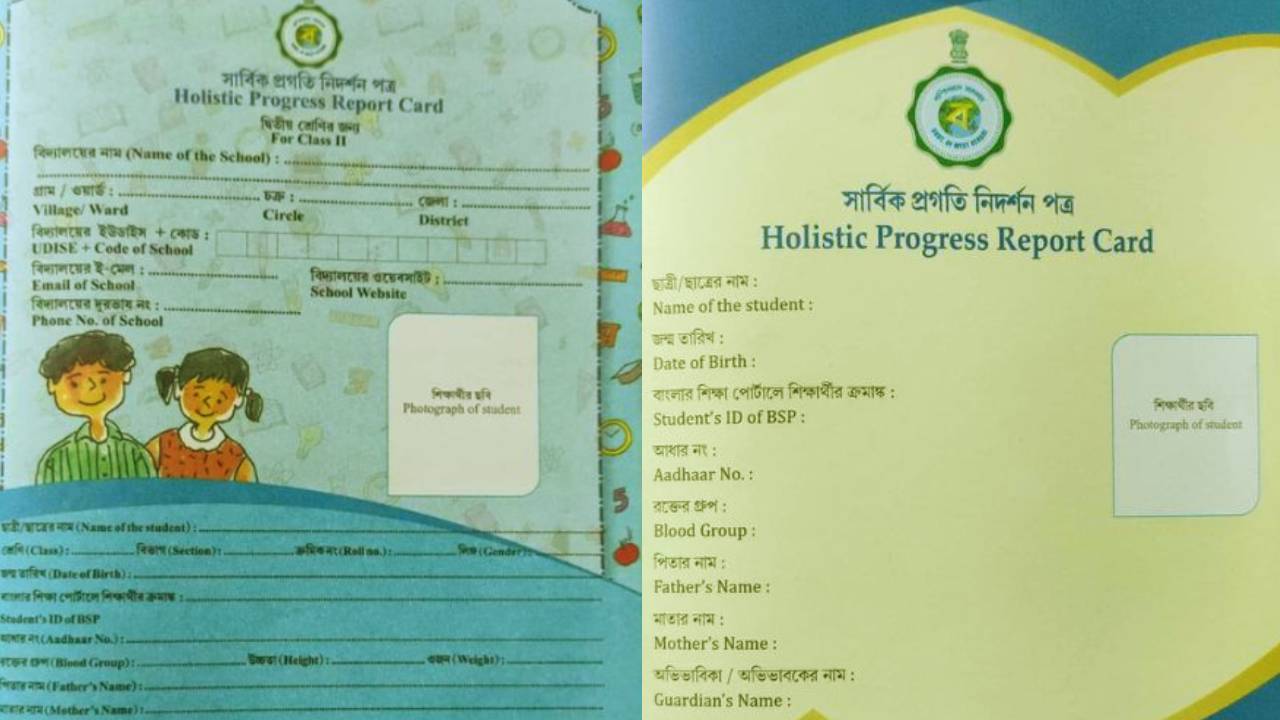 Holistic Progress Report Card Teachers