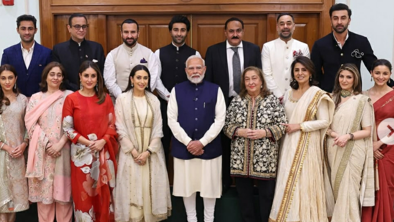 Kapoor family went to visit Narendra modi for this reason