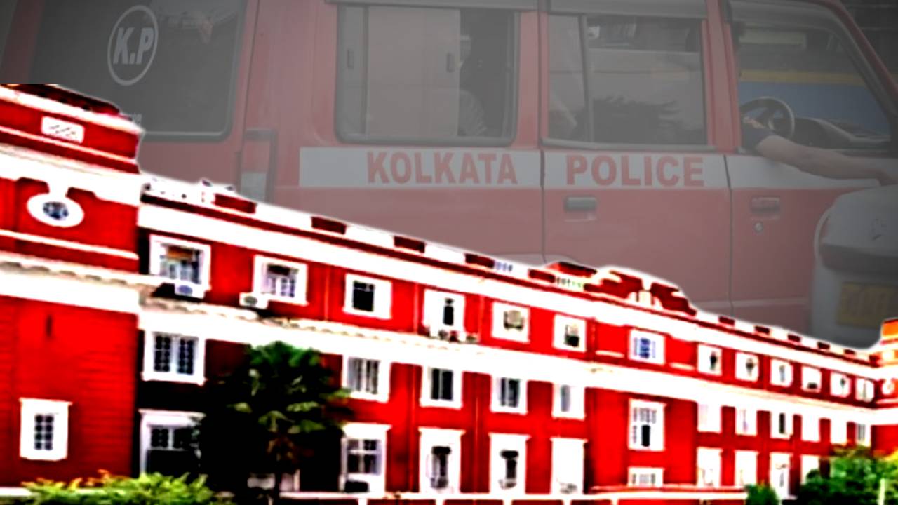 Lalbazar strict order to remove Kolkata Police KP sticker from all cars