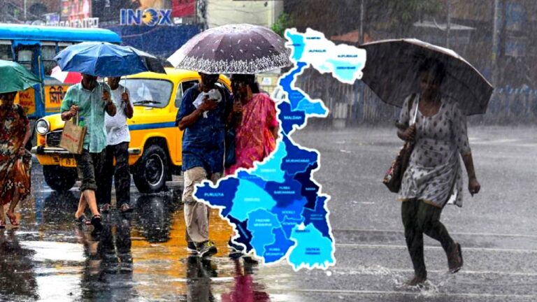 Rainfall alert in Christmas South Bengal weather Kolkata West Bengal North Bengal weather update 24th December