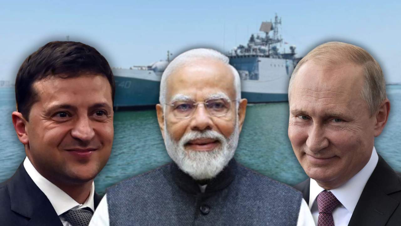 Russia-Ukraine together did this work for India.