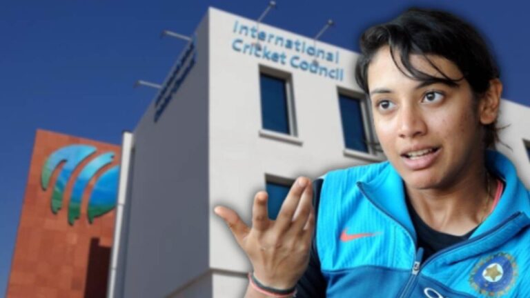 International Cricket Council gave a big blow to Smriti Mandhana.