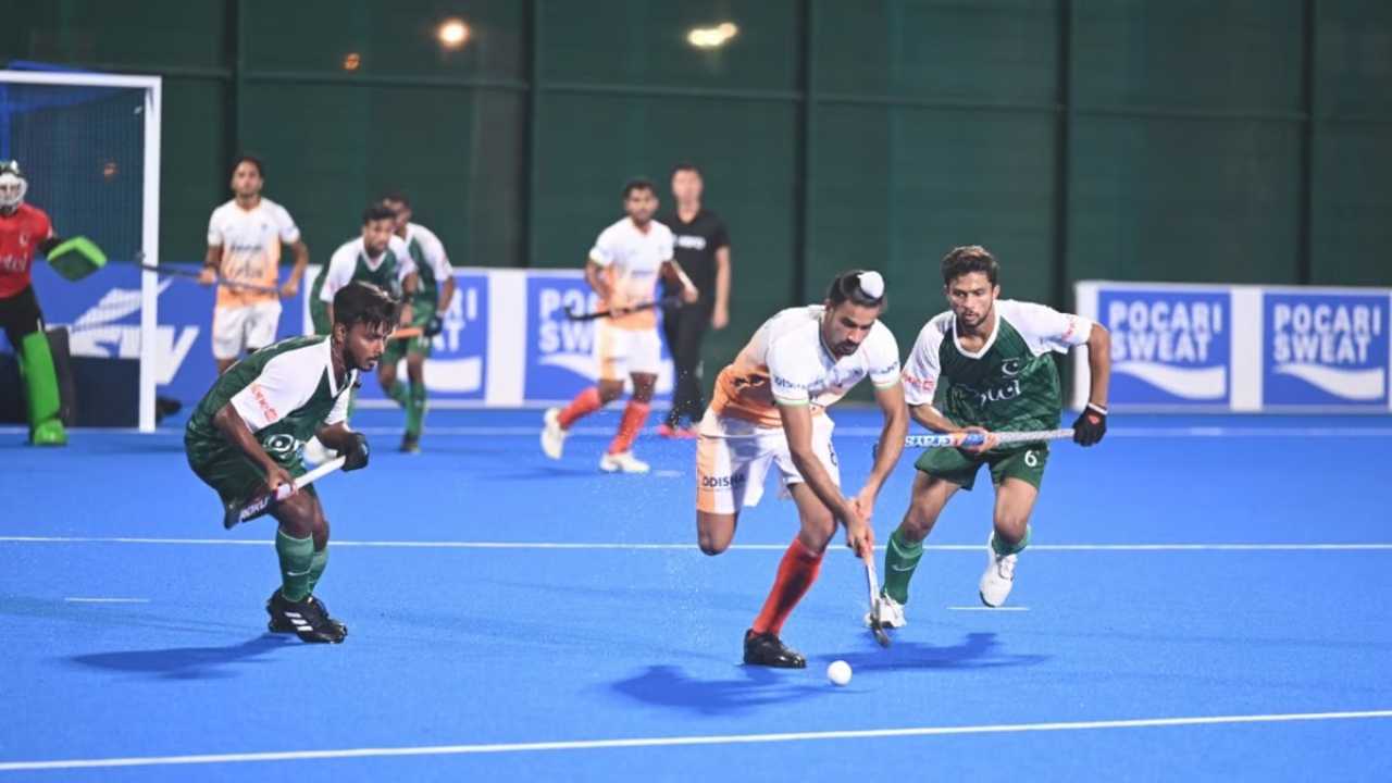 India beats Pakistan in Junior Asia Cup hockey.