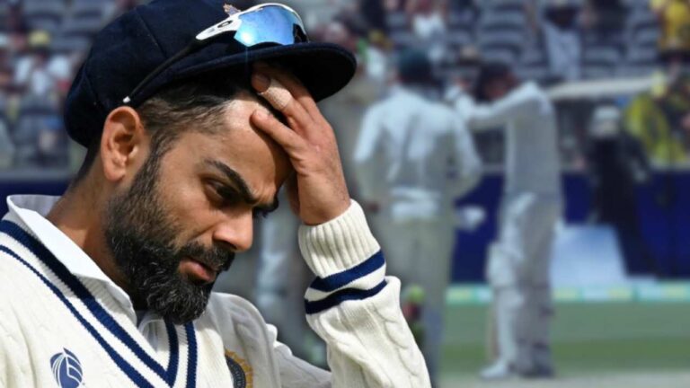 Virat Kohli got a big shock before the Melbourne Test.