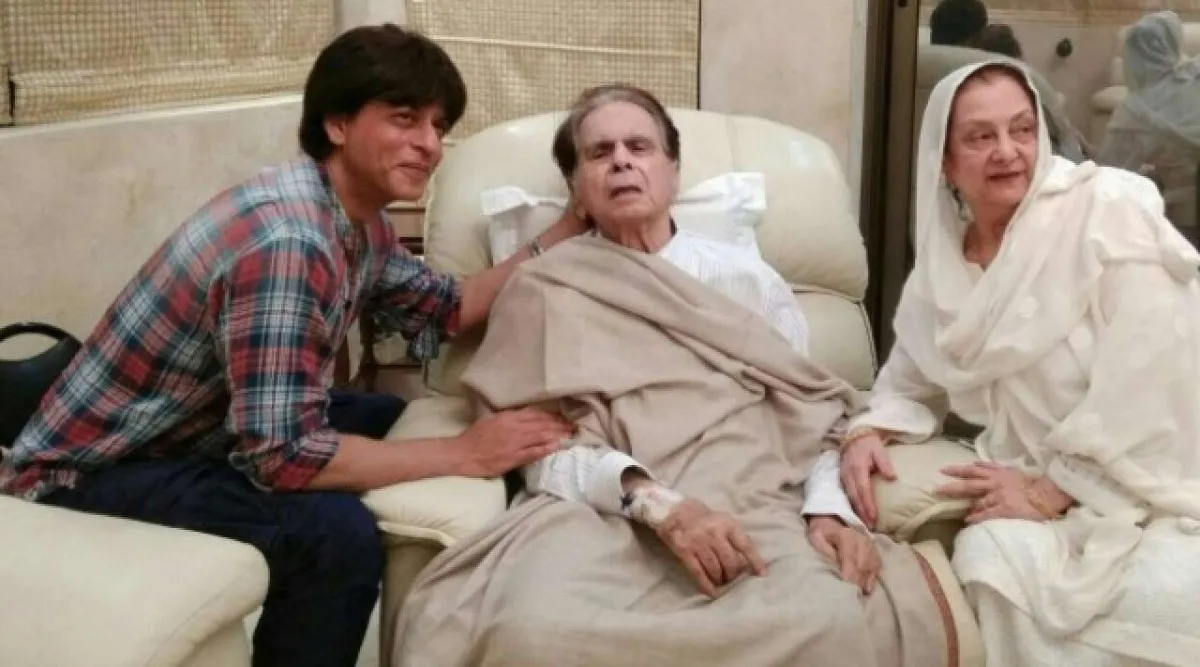 Shahrukh Khan opened up about relation with dilip kumar