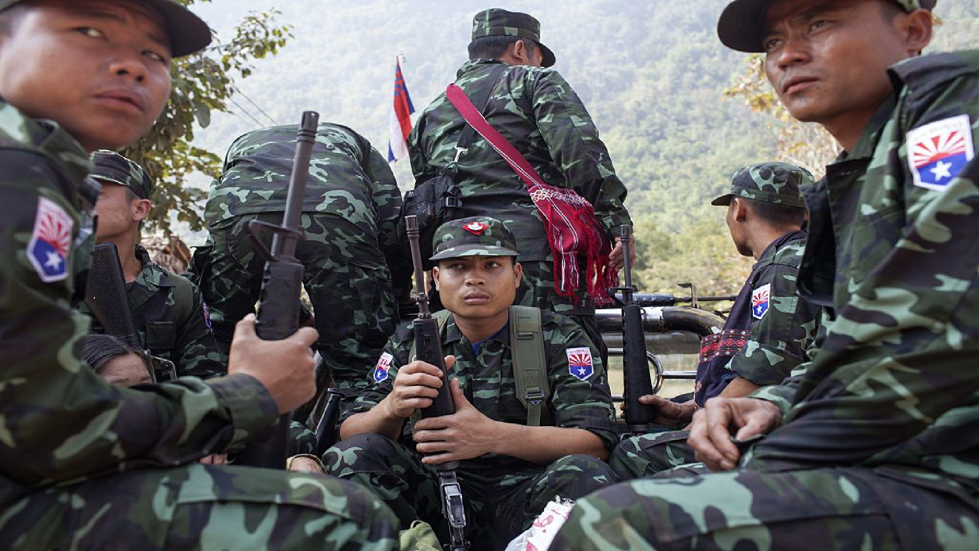 Arakan army captured manipur border