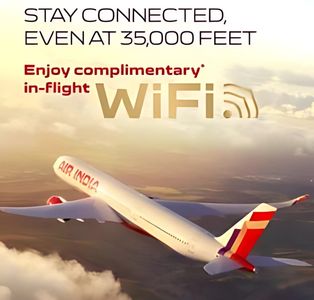 Air India In Flight WiFi