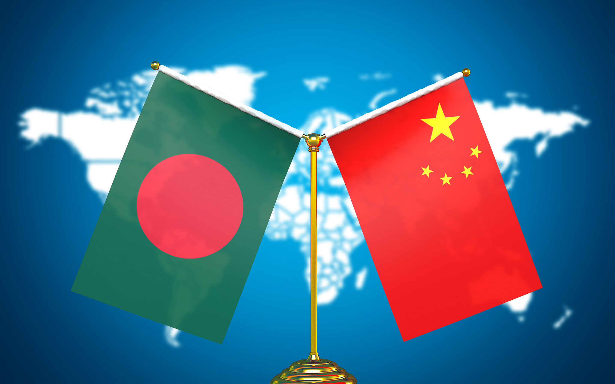 China probably take chance in Bangladesh bad time