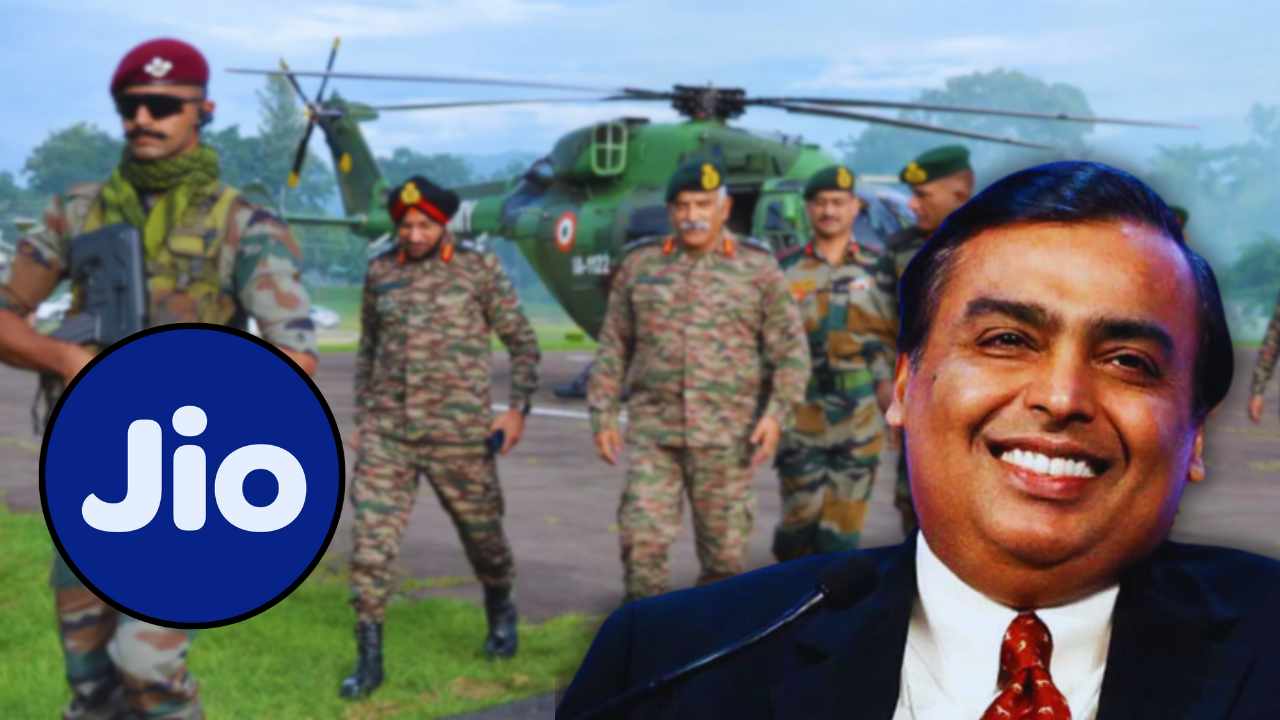 Reliance Jio gives gift to the Indian Army