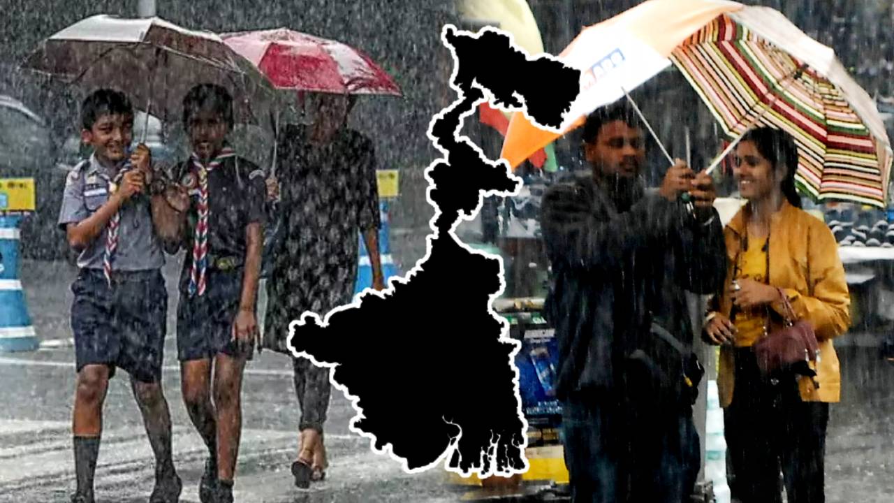 Rainfall alert in North Bengal South Bengal weather Kolkata West Bengal weather update