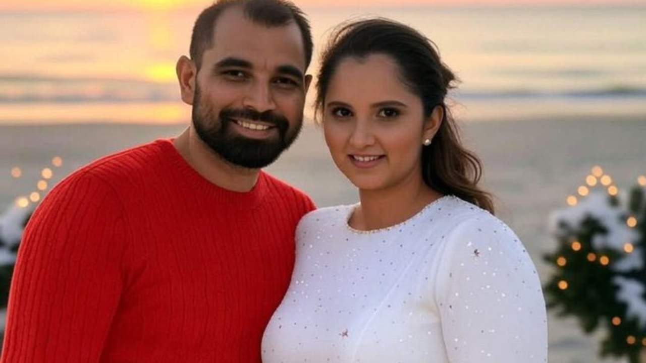 Are Mohammed Shami and Sania Mirza holidaying in Dubai.