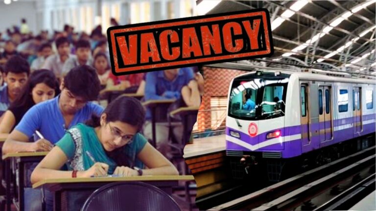 Kolkata Metro Recruitment in January