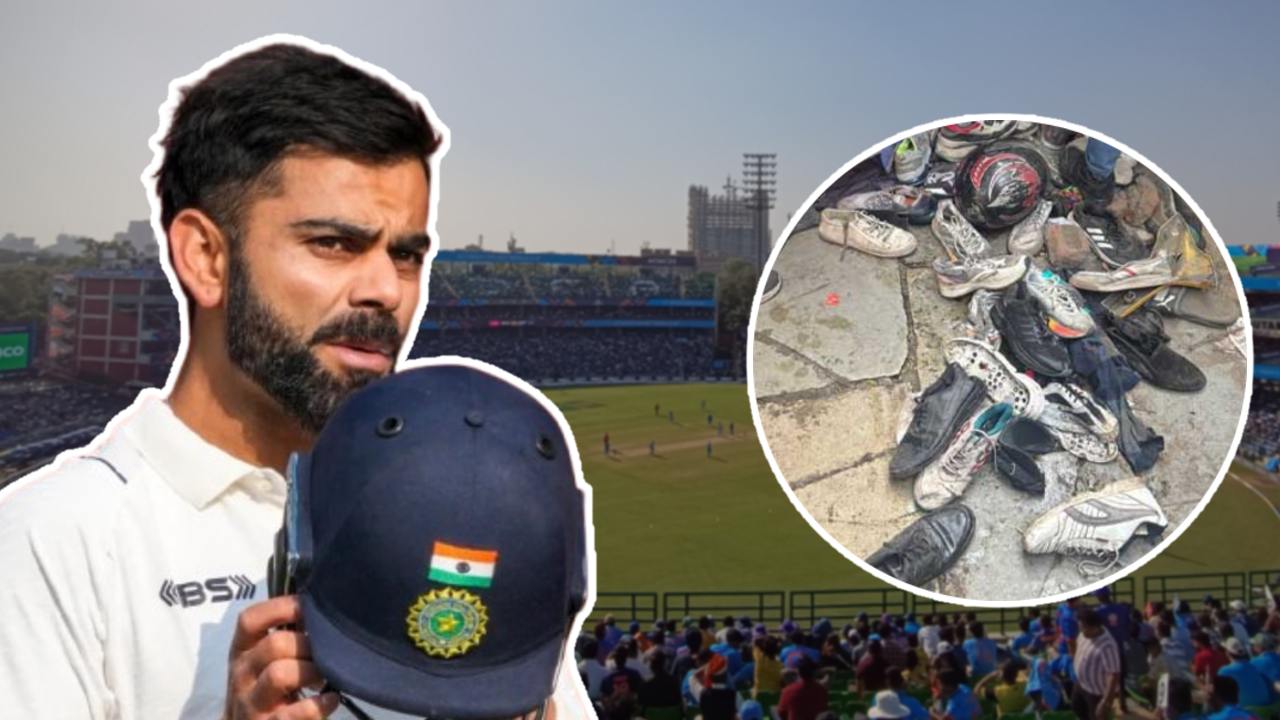 Many fans were injured to watch Virat Kohli.