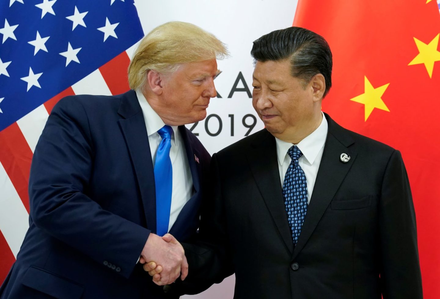 Donald Trump affection for China increased.