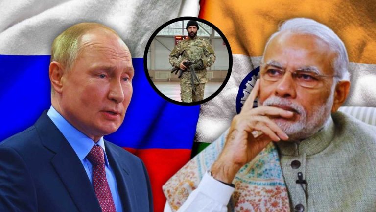 An India citizen missing in Russsia