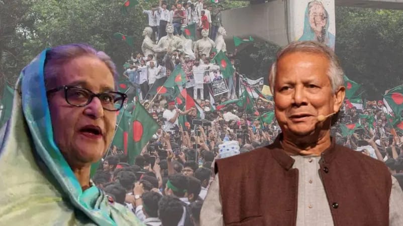 Sheikh Hasina from Bangladesh taunts Mohammad Yunus 