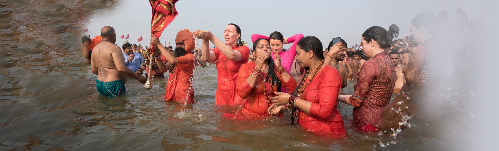 Maha Kumbh women bath and Journalist case