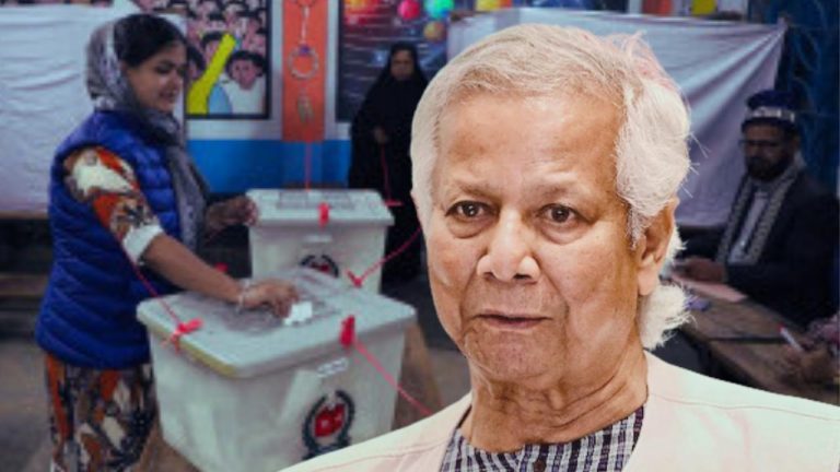 Election Pressure for Mohammad Yunus in Bangladesh.