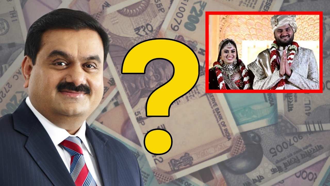 Gautam Adani donation for son wedding.