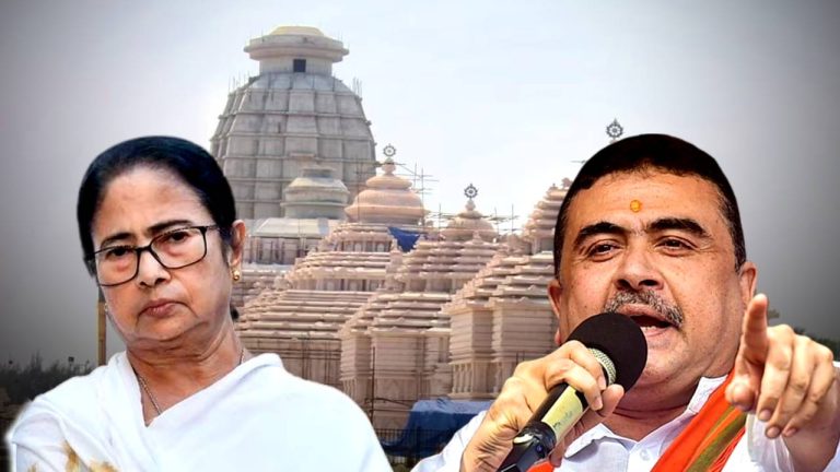 BJP MLA Suvendu Adhikari challenge to CM Mamata Banerjee about Jagannath Temple in Digha