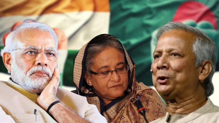 Bangladesh intention for Sheikh Hasina to India.