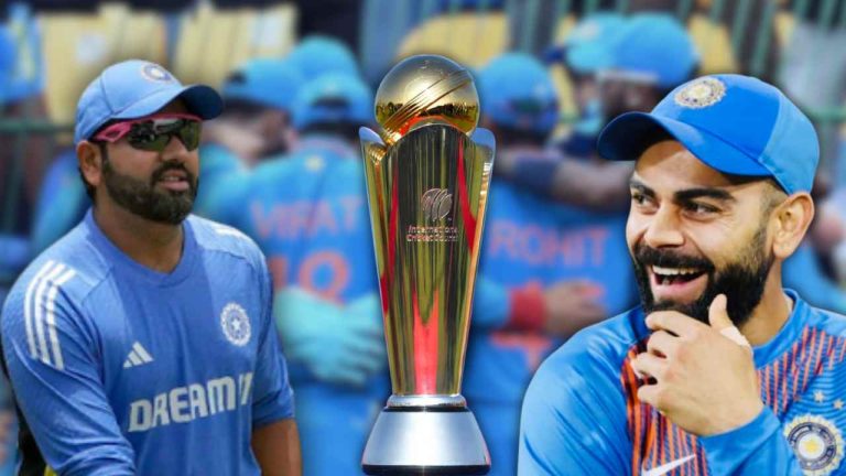 Which team will India face in semi-finals of Champions Trophy.