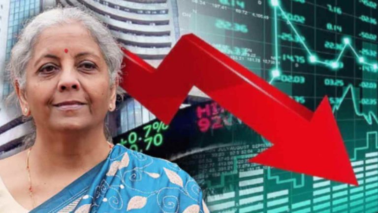 What did Nirmala Sitharaman say about the share market.