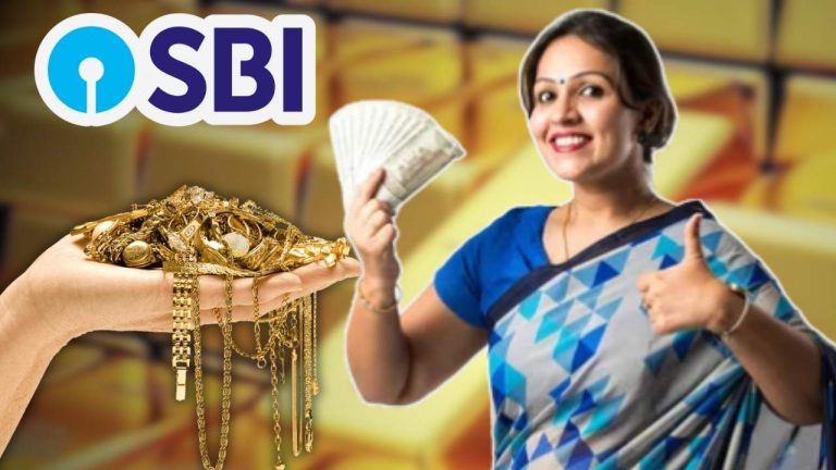 State Bank of India gives money for gold.