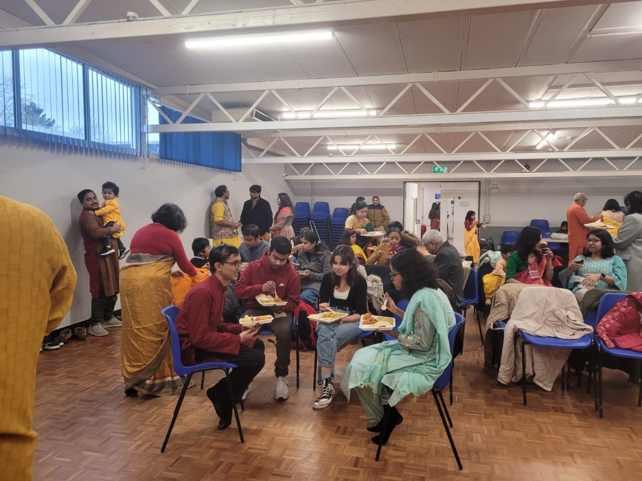 Saraswati Puja is held in Cambridge.