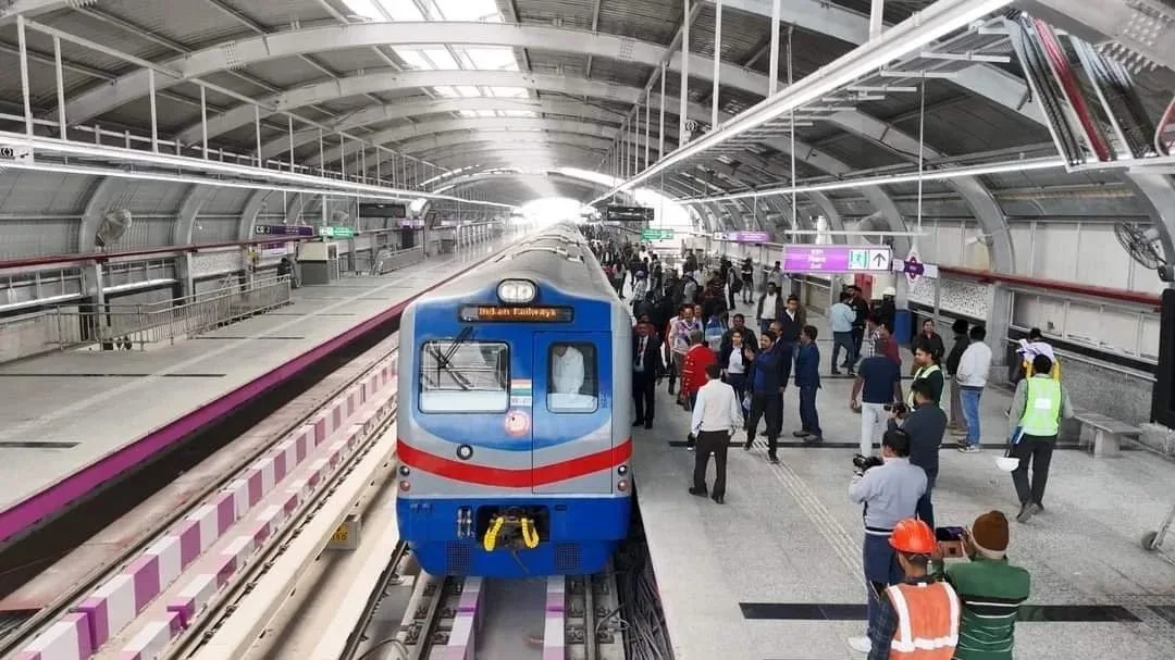 Kolkata Metro new line update.