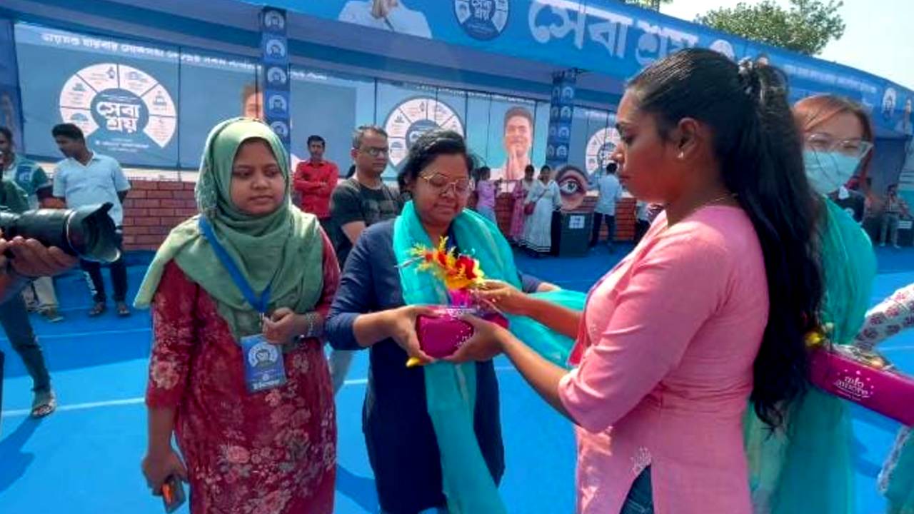 Abhishek Banerjee Sebaashray camp International Women's Day