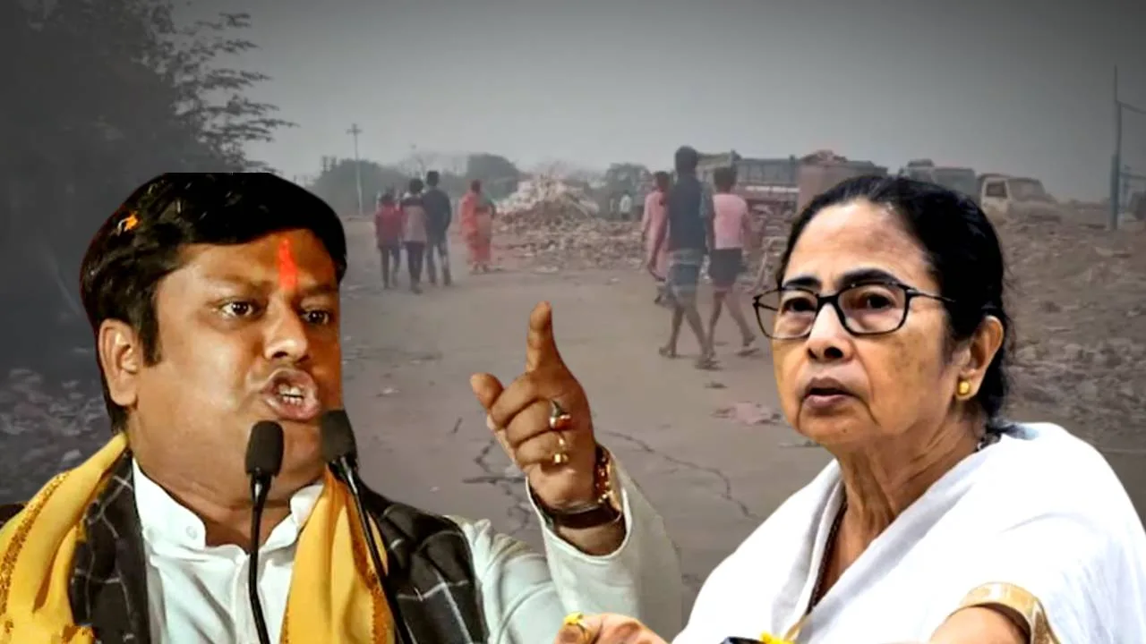 BJP MP Sukanta Majumdar targets Mamata Banerjee about Howrah incident