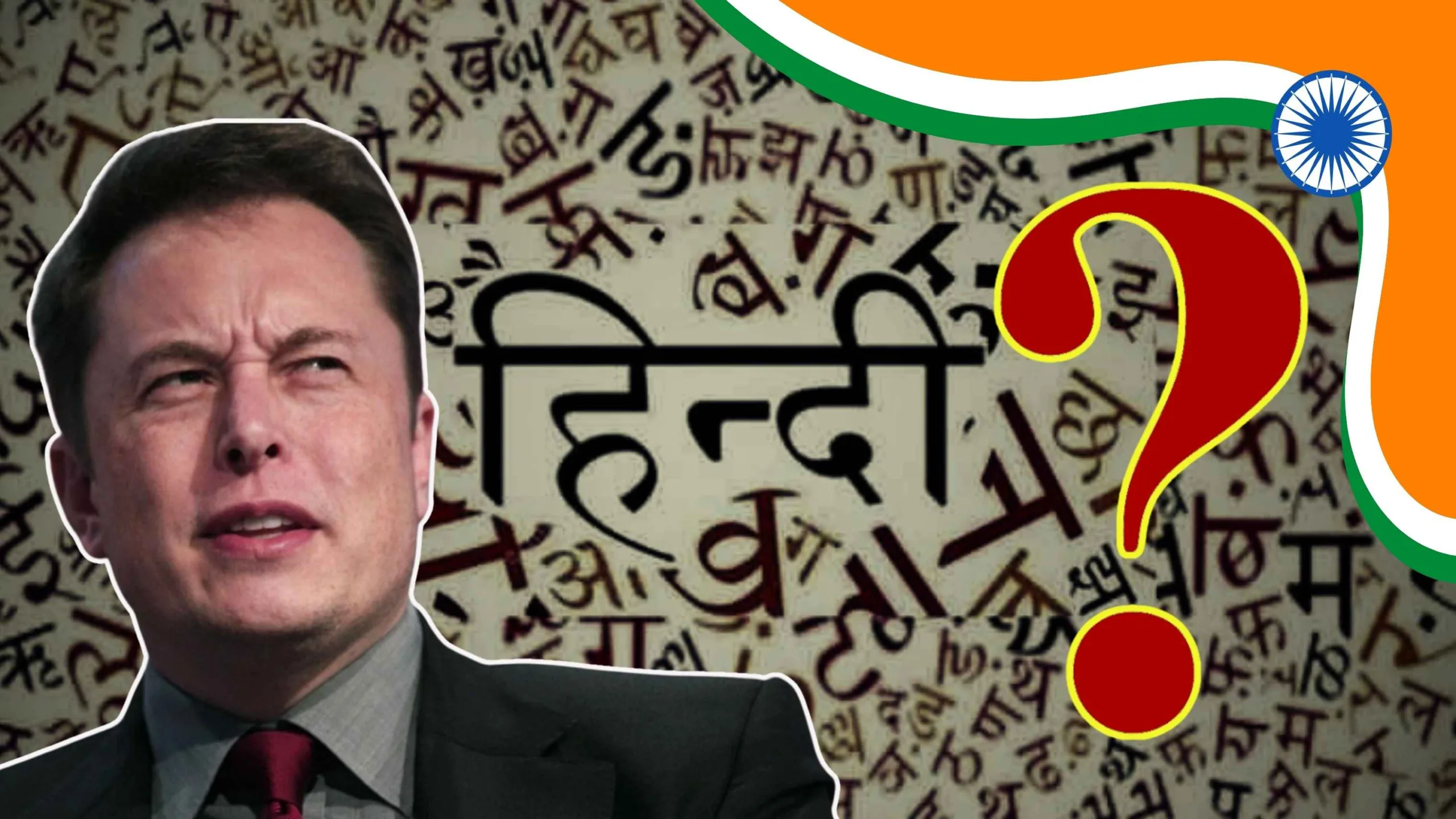 In India Elon Musk reacts hindi slang case.