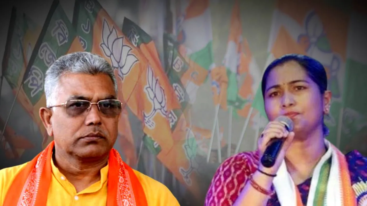 TMC leader Aparupa Poddar threatens BJP leader Dilip Ghosh she said this