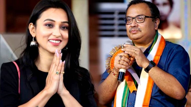 Trinamool Congress leader Kunal Ghosh shares Mimi Chakraborty picture