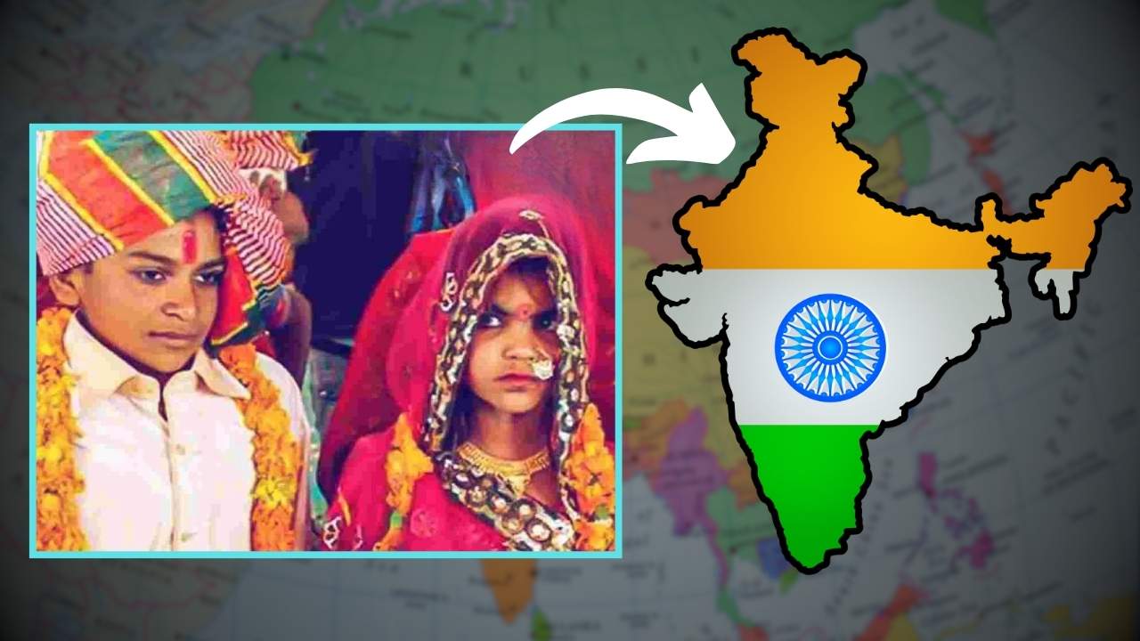 India child marriage rank in Asia.