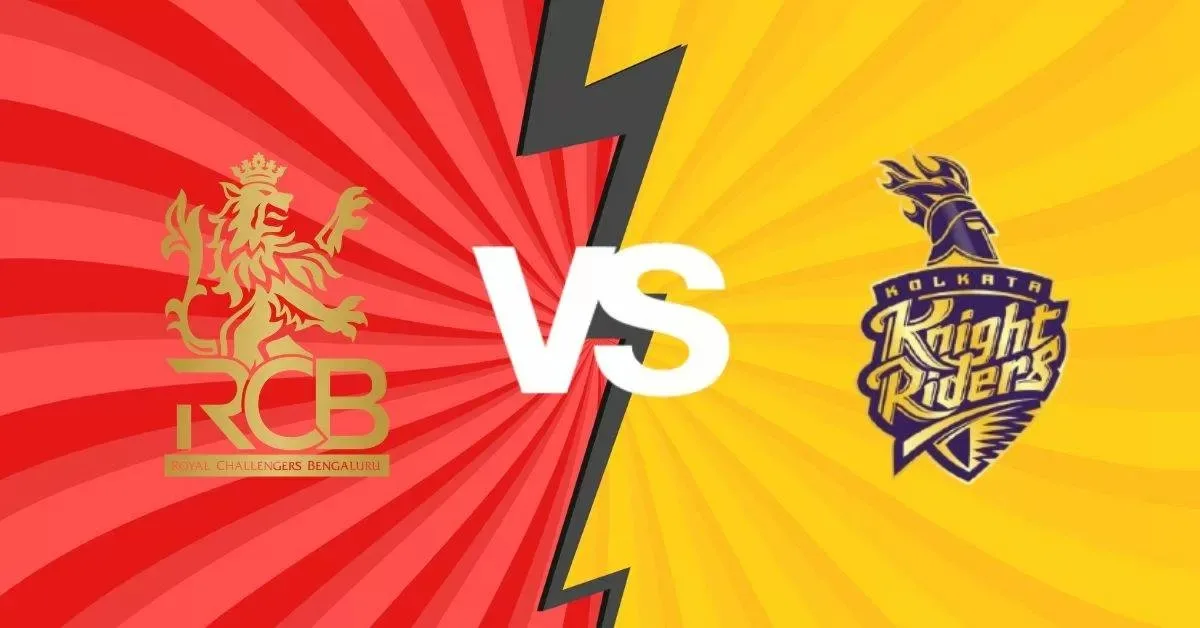 Kolkata Knight Riders RCB Match rain update.