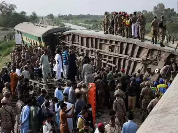 India-Pakistan train hijack issue.