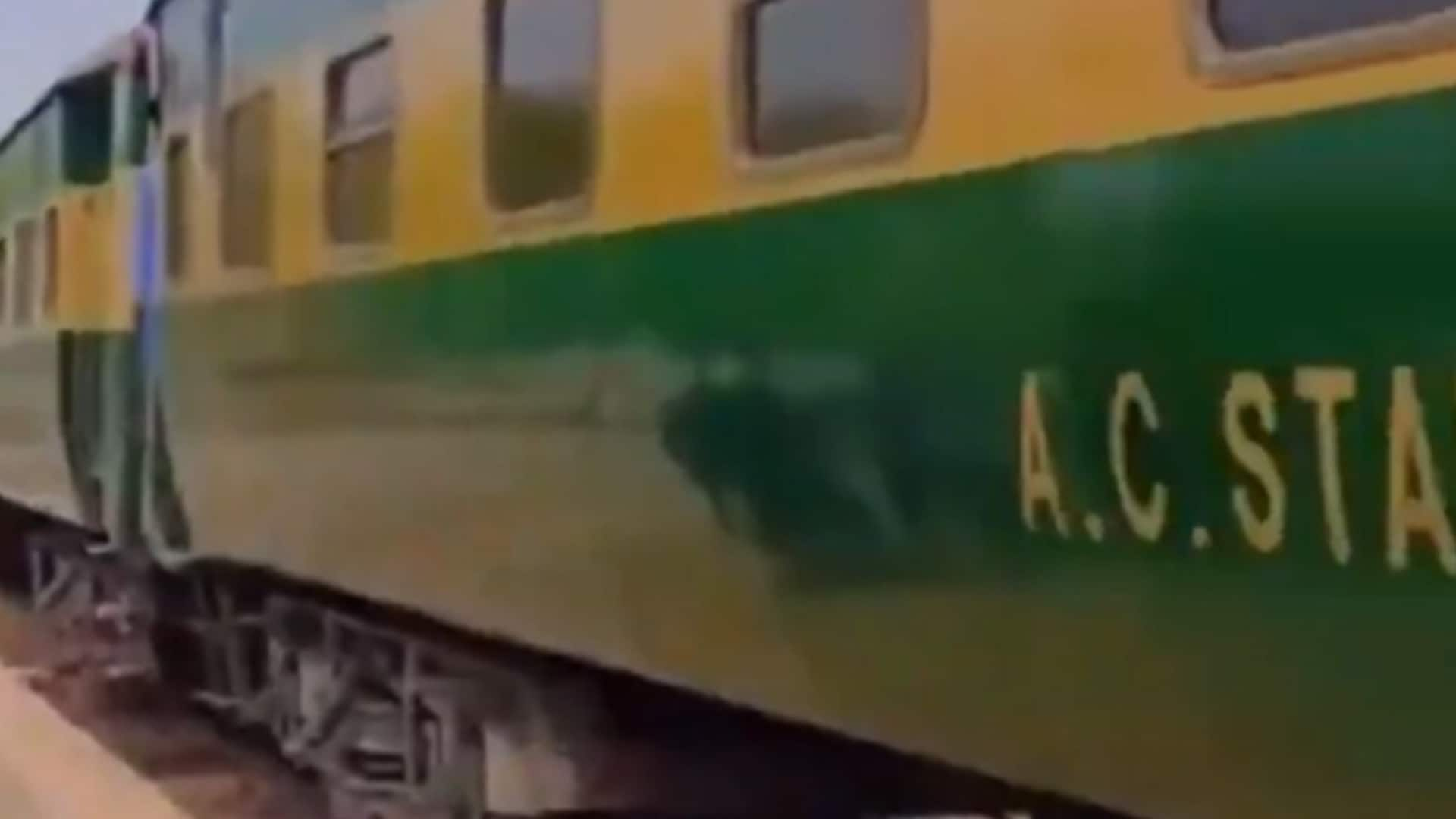 Terrorist hijacked train in Pakistan 