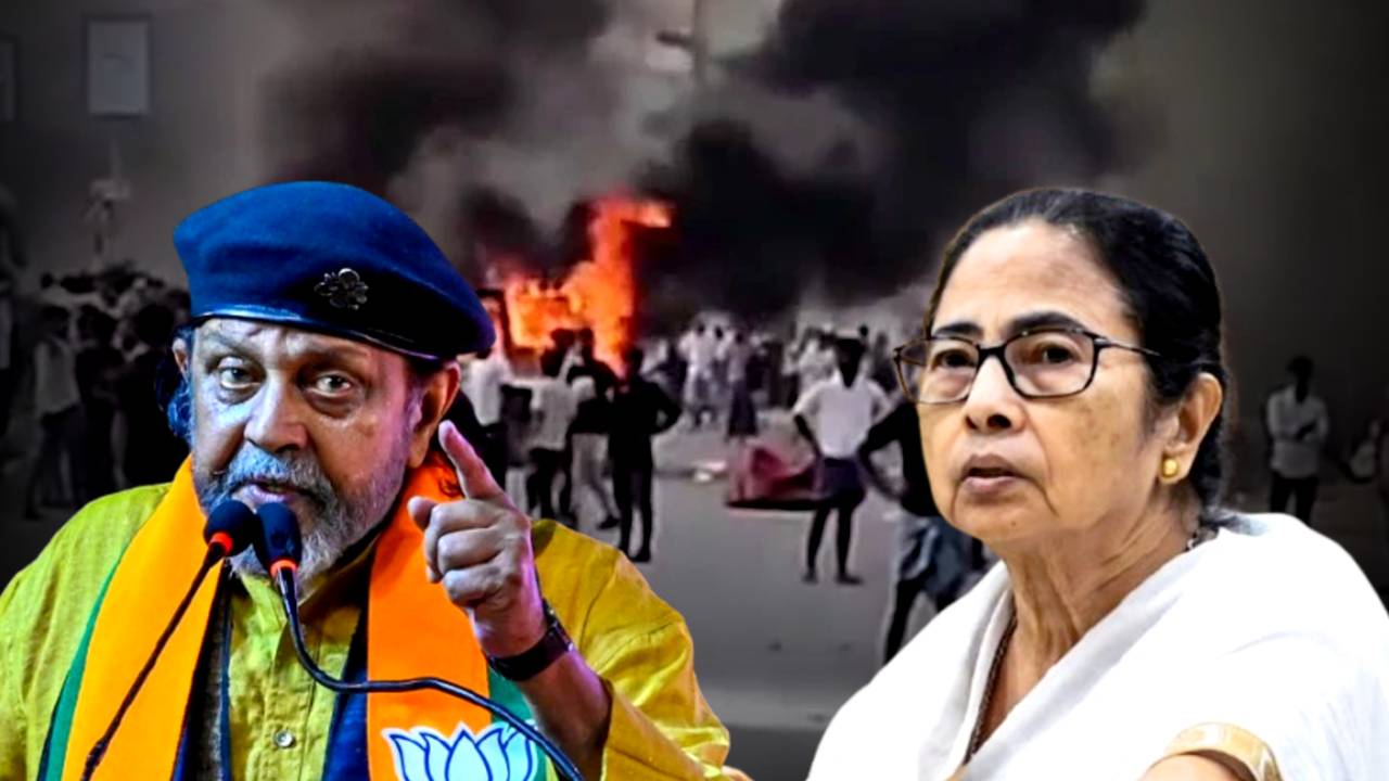 BJP leader Mithun Chakraborty slams CM Mamata Banerjee amid WAQF protest issue