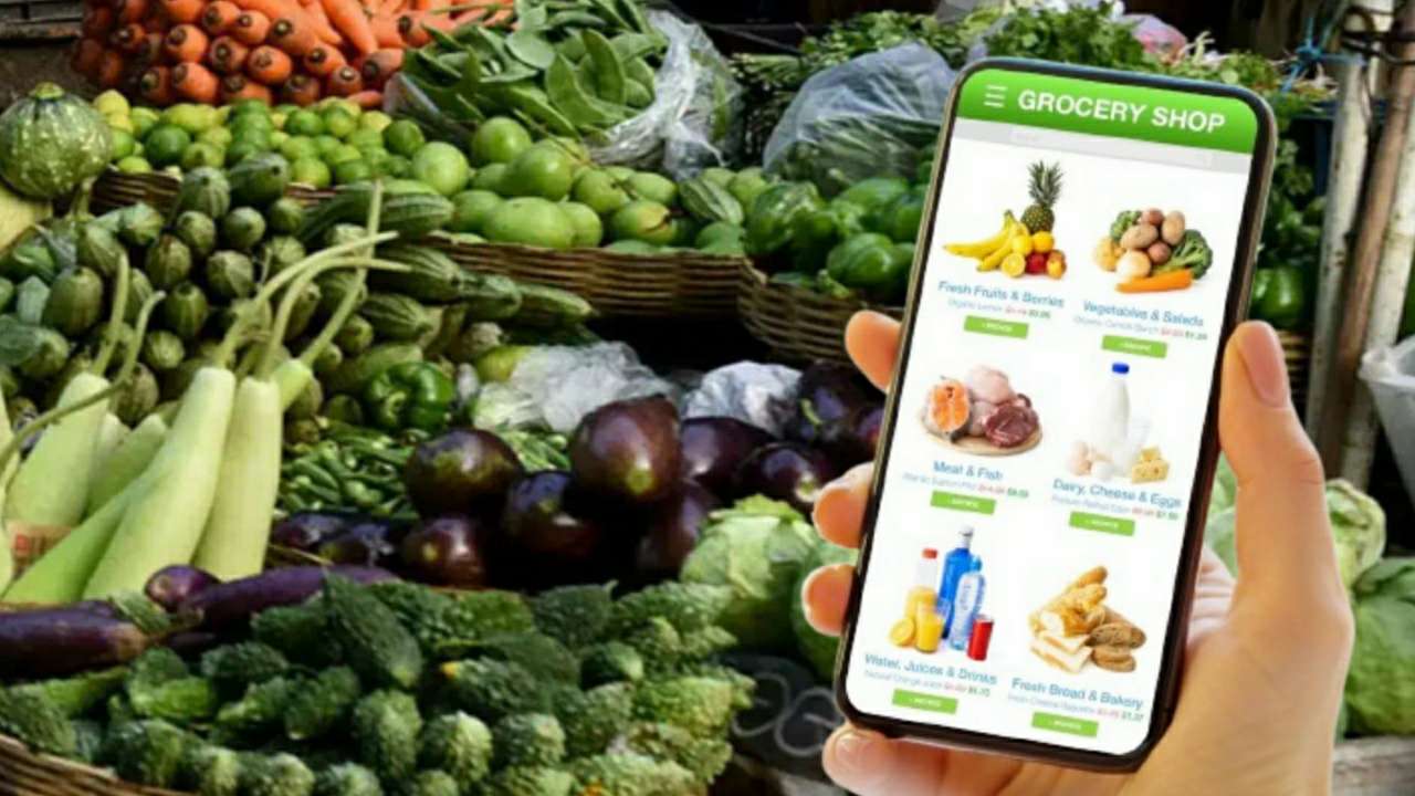 Online grocery shopping hikes as normal markets suffer 