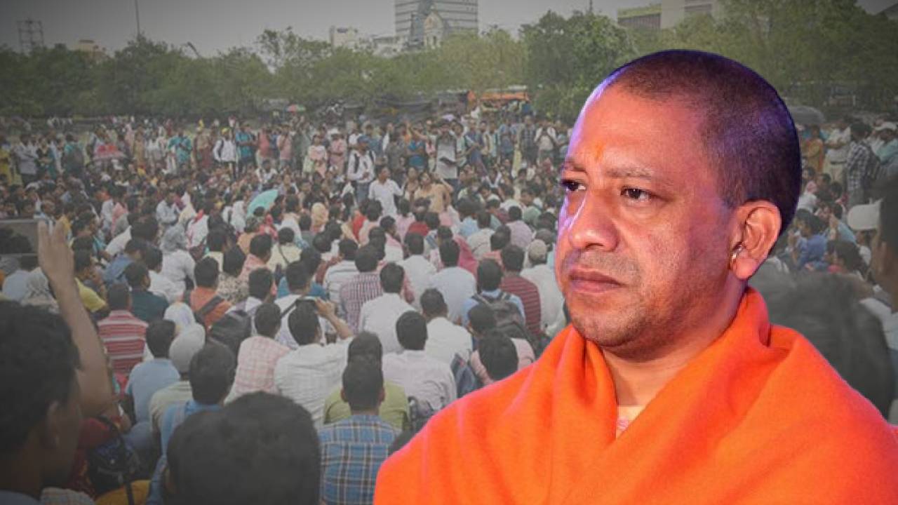 SSC recruitment scam jobless candidates give letter to Yogi Adityanath