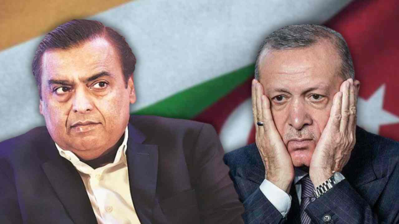 Mukesh Ambani gave a befitting reply to Turkey.