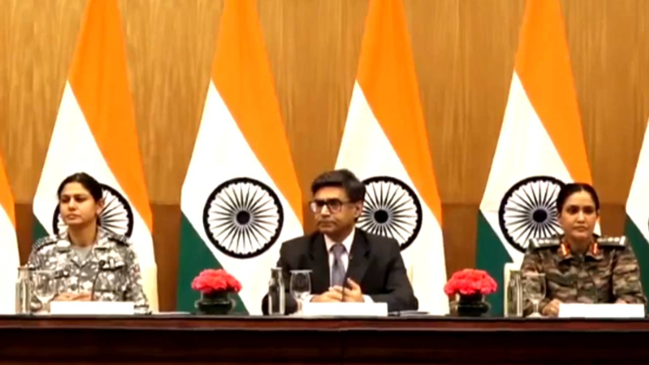 Amid India-Pakistan tension Ministry of External Affairs briefing