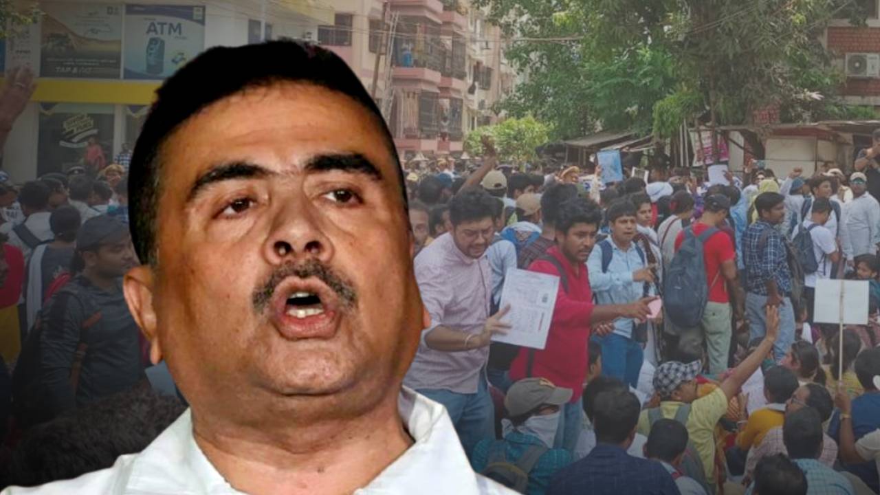 BJP MLA Suvendu Adhikari slams CM Mamata Banerjee about recruitment scam