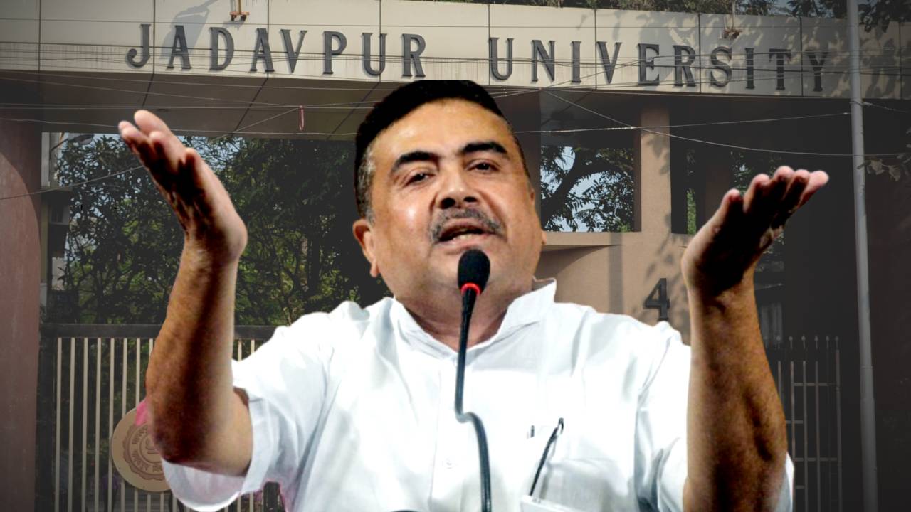 BJP MLA Suvendu Adhikari slams Jadavpur University again