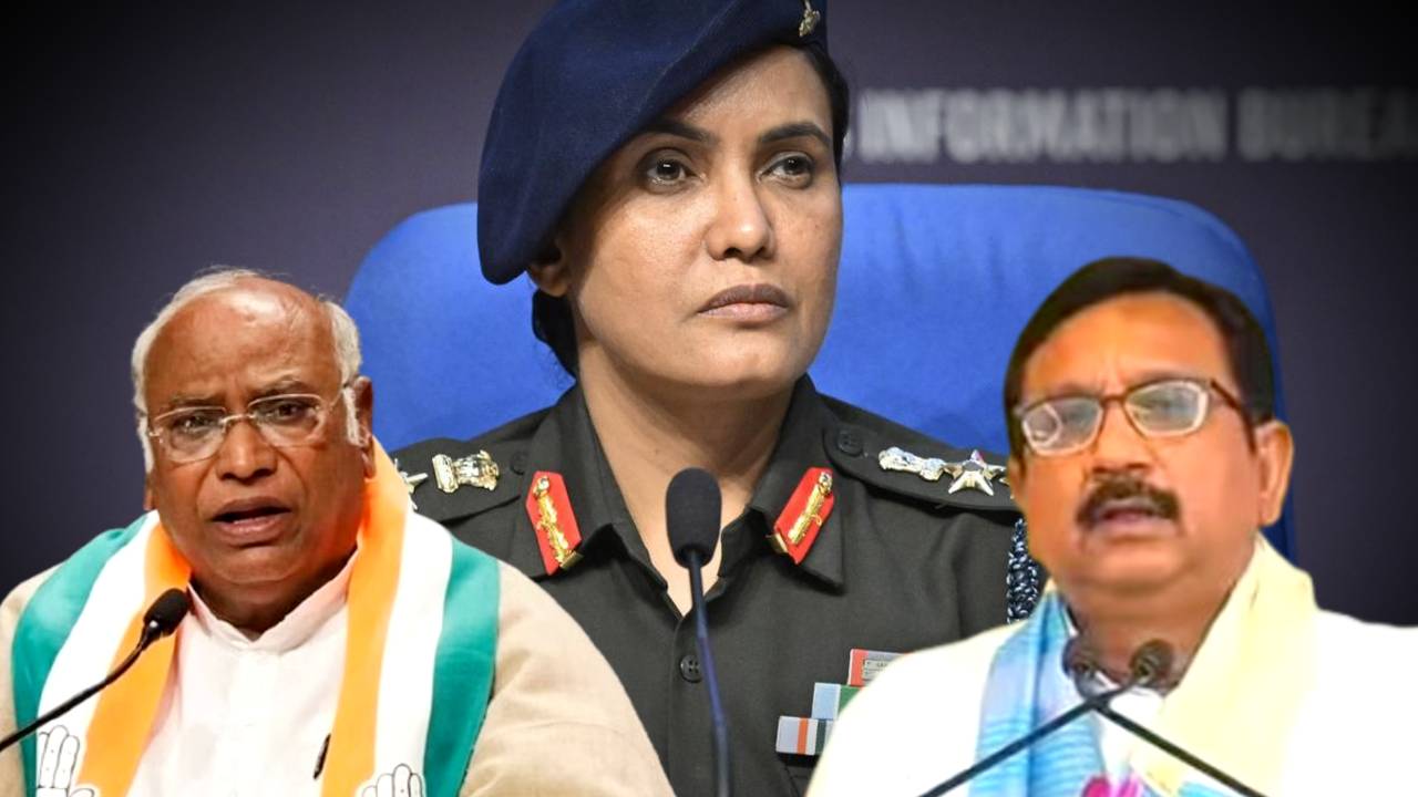 BJP Minister controversial comment on Colonel Sofiya Qureshi Congress protests against it