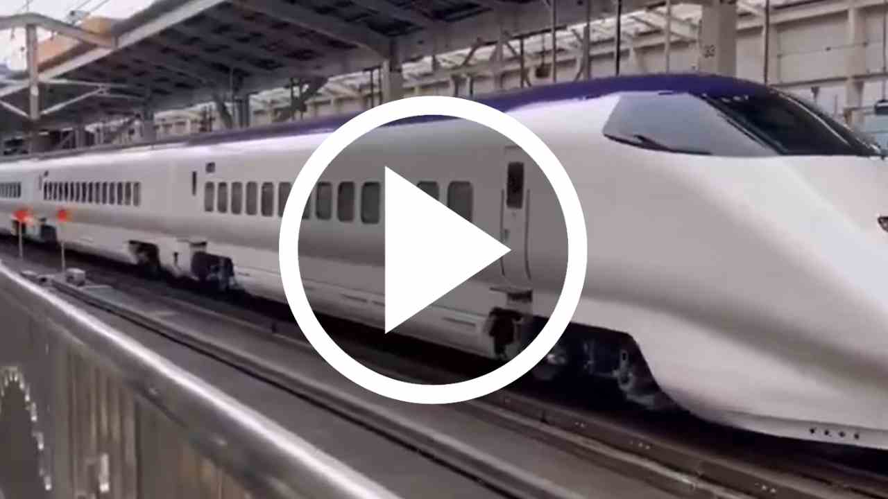 Trial of bullet train on Mumbai-Ahmedabad route begins Japan.